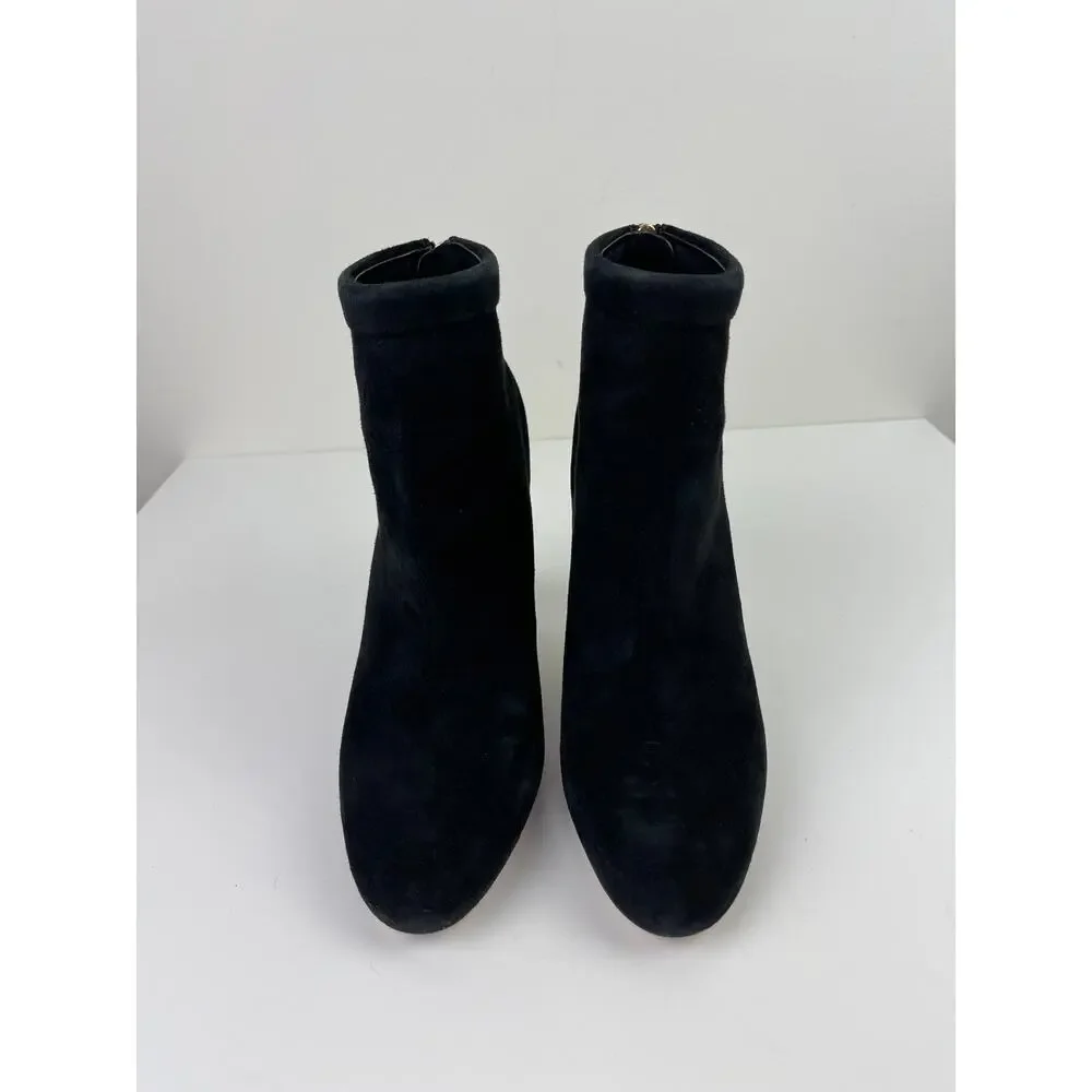 Nicholas Kirkwood Penelope Pearl Ankle Suede Boots Bootie Stiletto Heel Sz 36 6